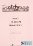 Scotchman-Scotchman 4014 Standard & Metric, Ironworker Operations & Parts List Manual 1990-4014-4014C-4014T-06